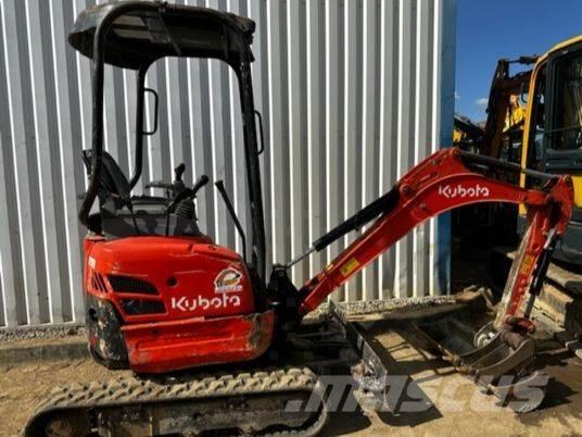 Kubota U17-3 ALPHA Mini ekskavatörler, 7 tona dek