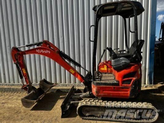 Kubota U17-3 ALPHA Mini ekskavatörler, 7 tona dek