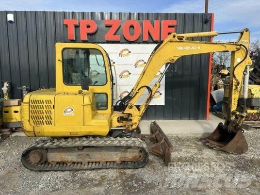 Takeuchi TB145 Mini ekskavatörler, 7 tona dek
