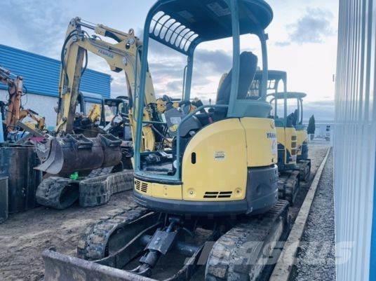 Yanmar VIO33 Canopy Mini ekskavatörler, 7 tona dek