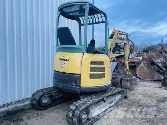 Yanmar VIO33 Canopy Mini ekskavatörler, 7 tona dek