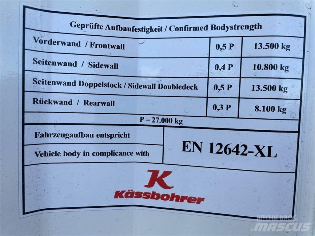 Kässbohrer SBT Kapali kasa yari römorklar