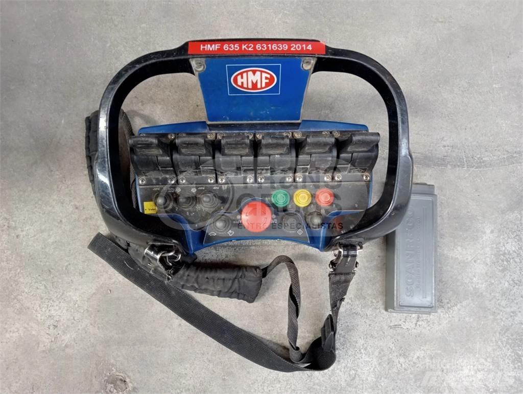 HMF 635 K2 Yükleme vinçleri