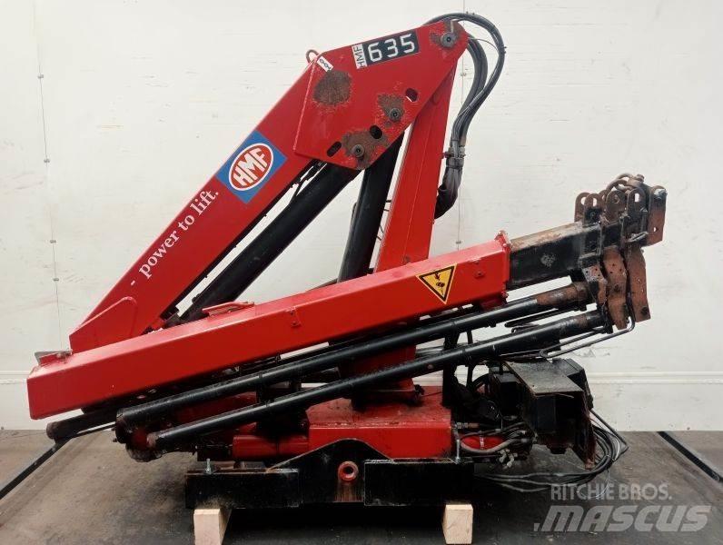 HMF 635 K3 Yükleme vinçleri