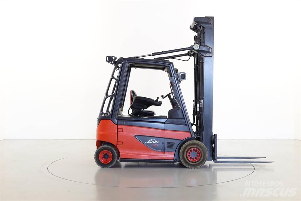 Linde E25-01 387 Elektrikli forkliftler