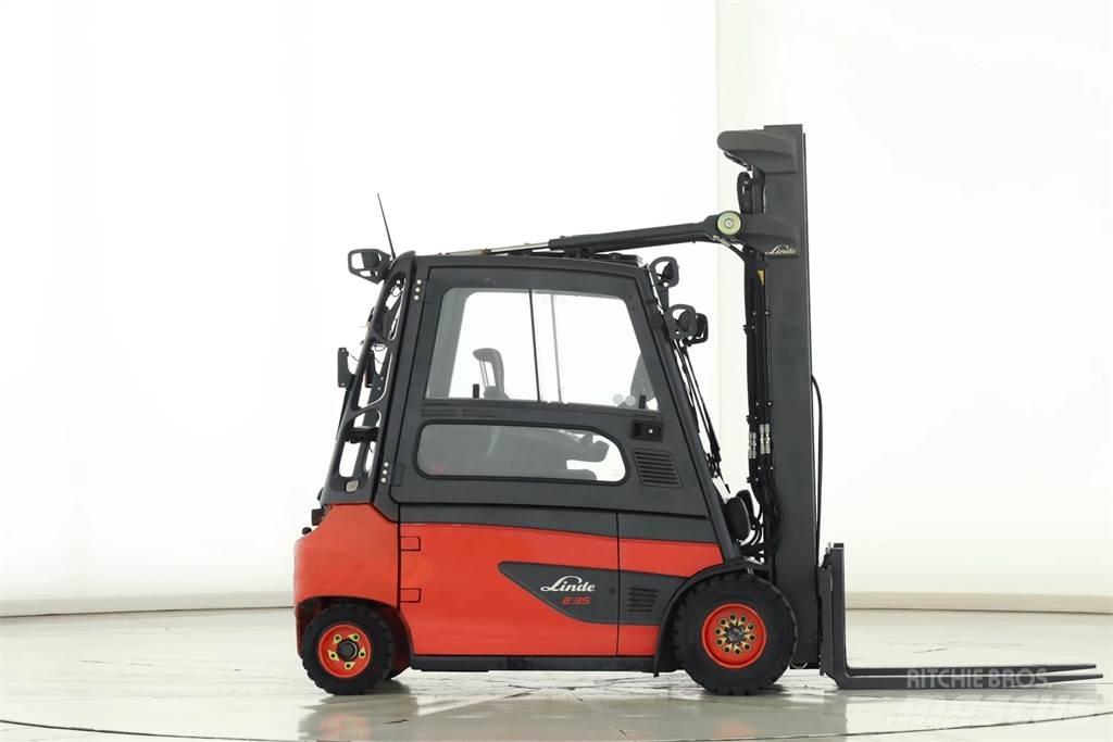 Linde E35L-01 Elektrikli forkliftler