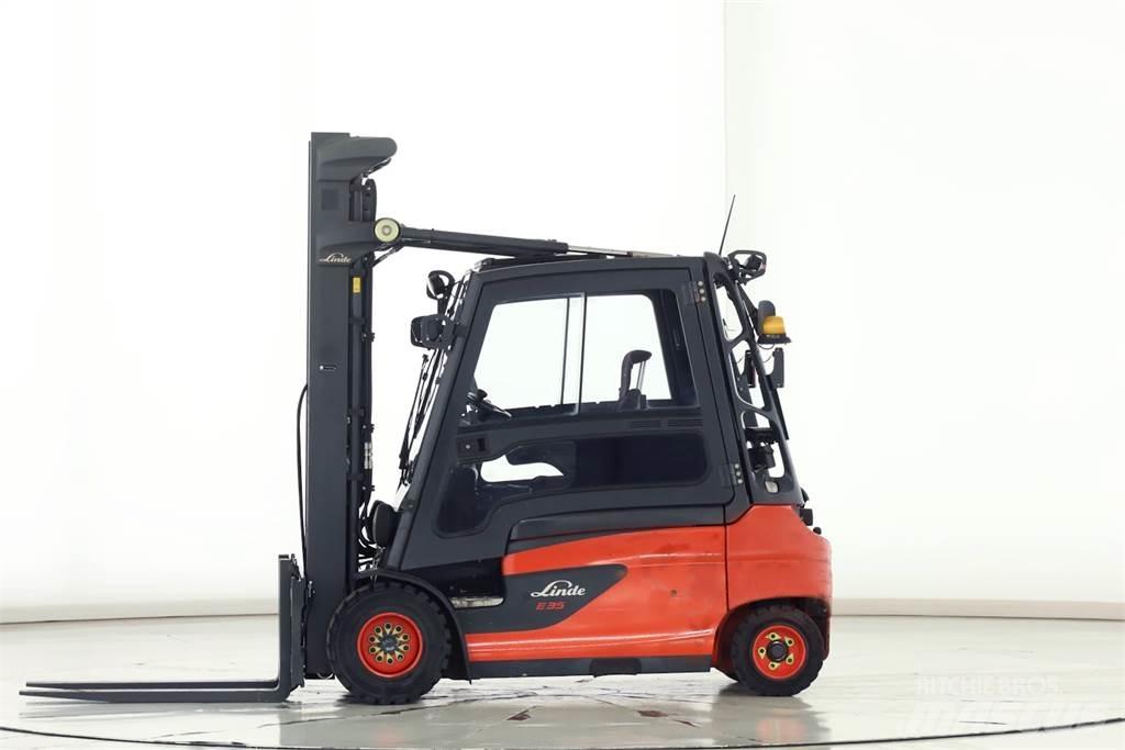 Linde E35L-01 Elektrikli forkliftler