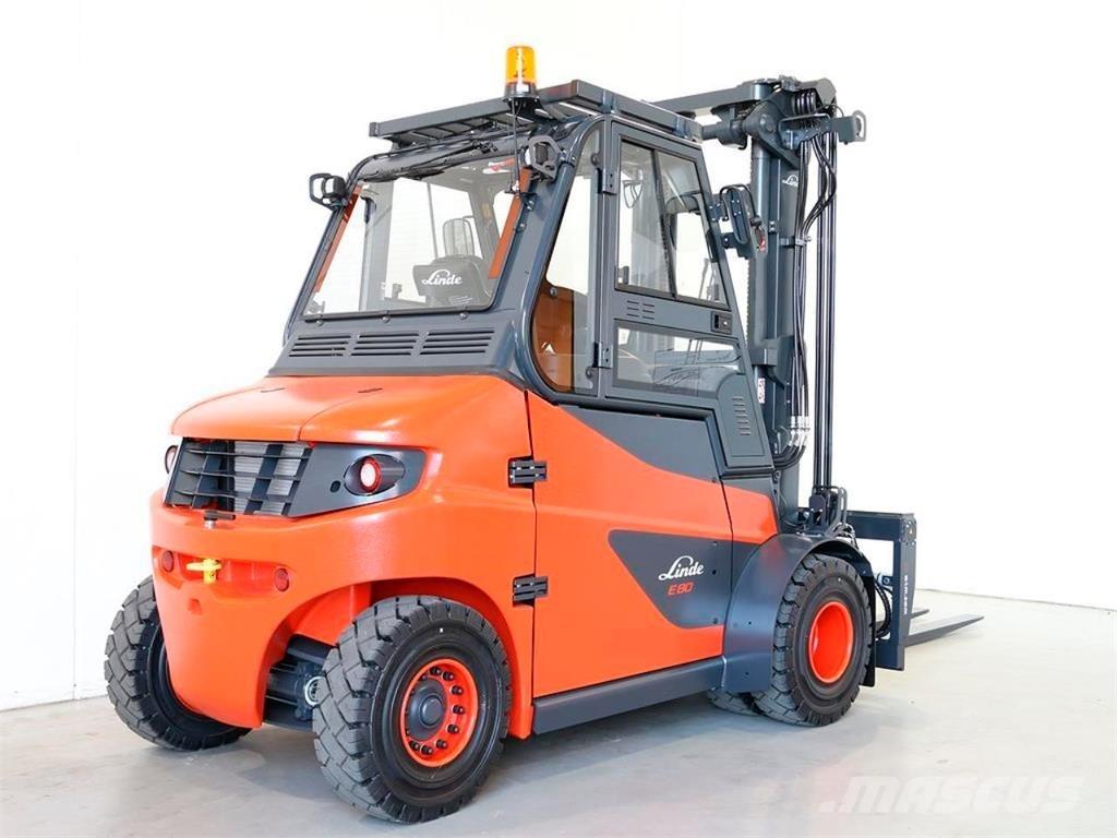Linde E80/1279 Elektrikli forkliftler