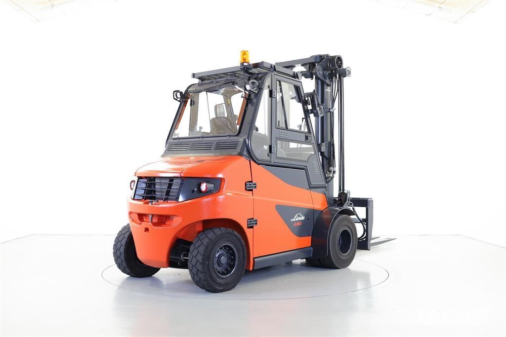 Linde E80/1279 Elektrikli forkliftler