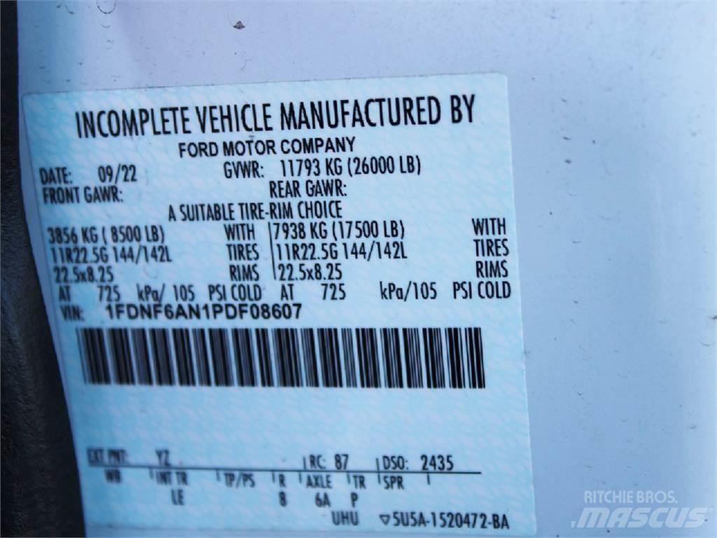 Ford F650 Kapali kasa kamyonlar