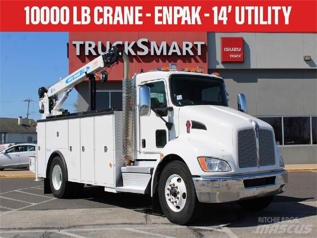 Kenworth T370 Araç üzeri vinçler
