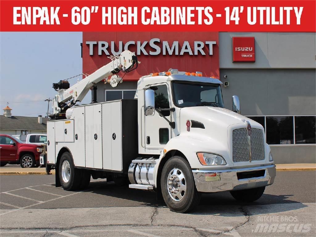 Kenworth T370 Araç üzeri vinçler