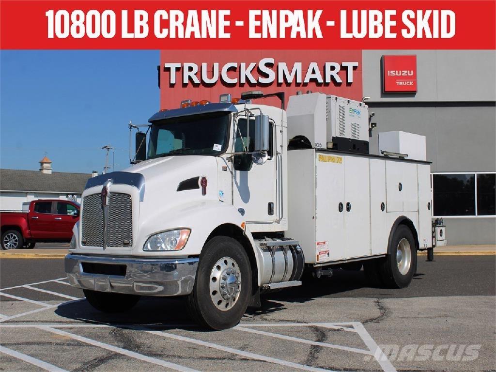 Kenworth T370 Araç üzeri vinçler