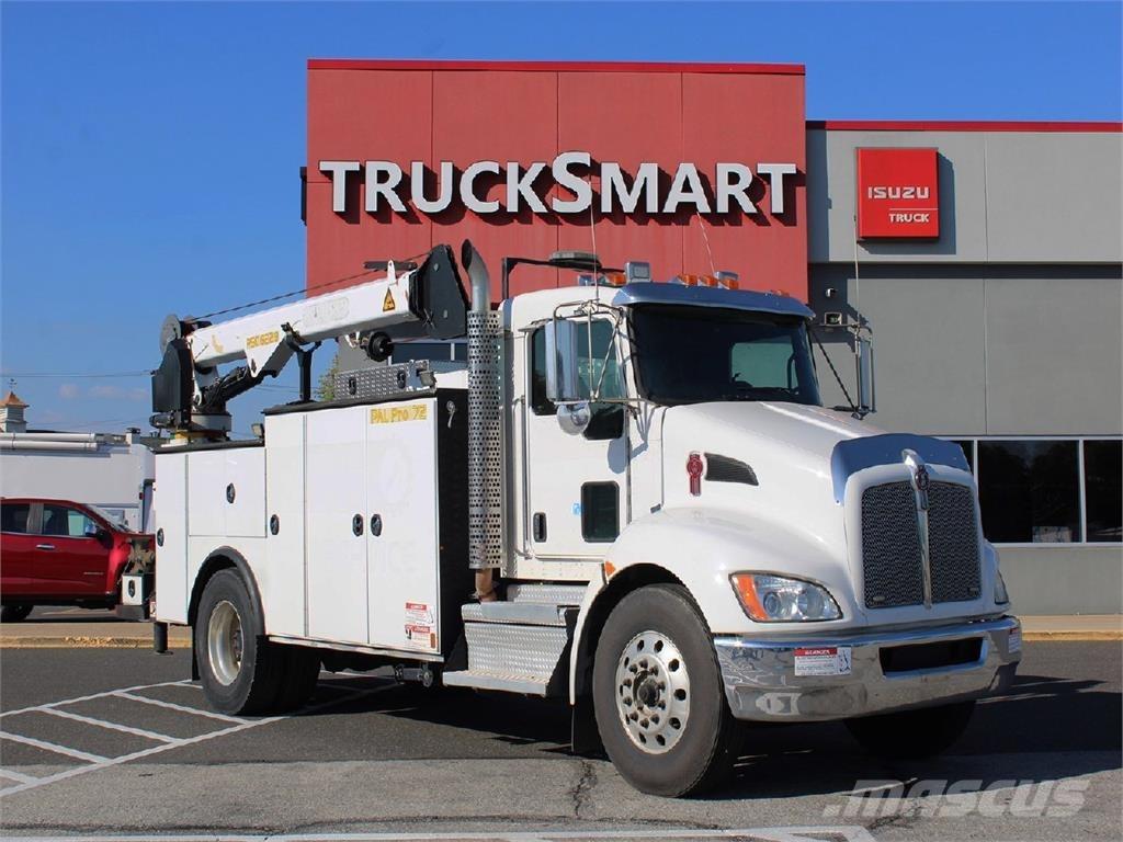 Kenworth T370 Araç üzeri vinçler
