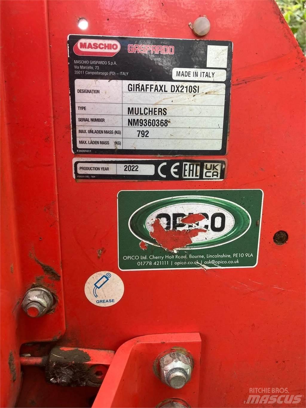 Maschio GIRAFFA XL Çayir biçme makinalari