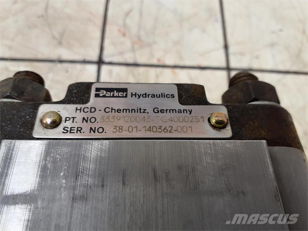  CT2 Dual gear pump Vinç parçalari