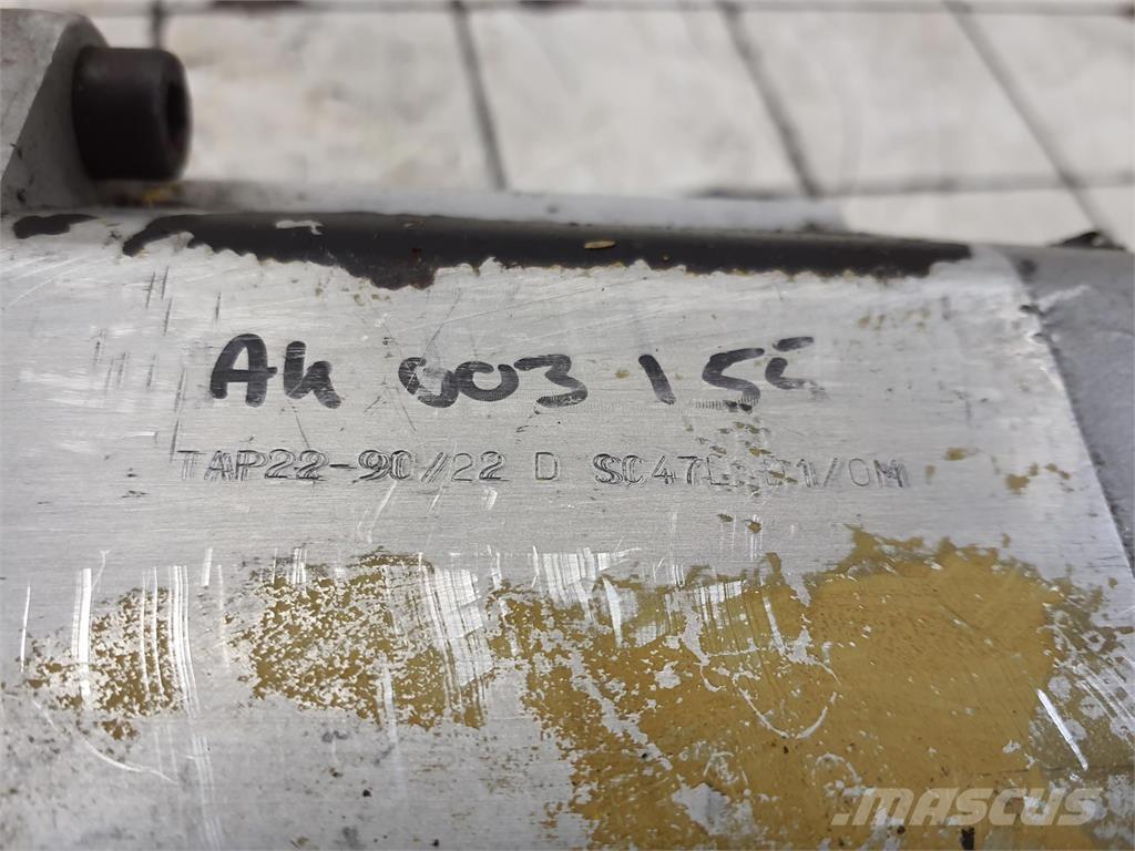  Dual gear pump Vinç parçalari