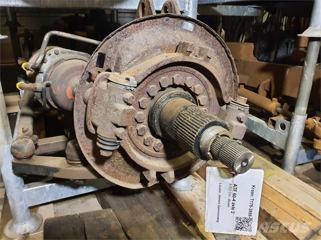 Faun ATF 60-4 axle 2 Akslar