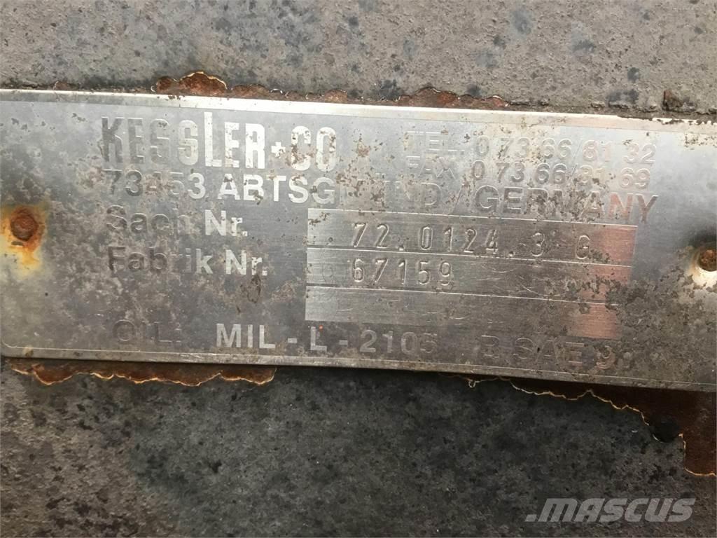 Faun ATF 60-4 axle 3 Akslar