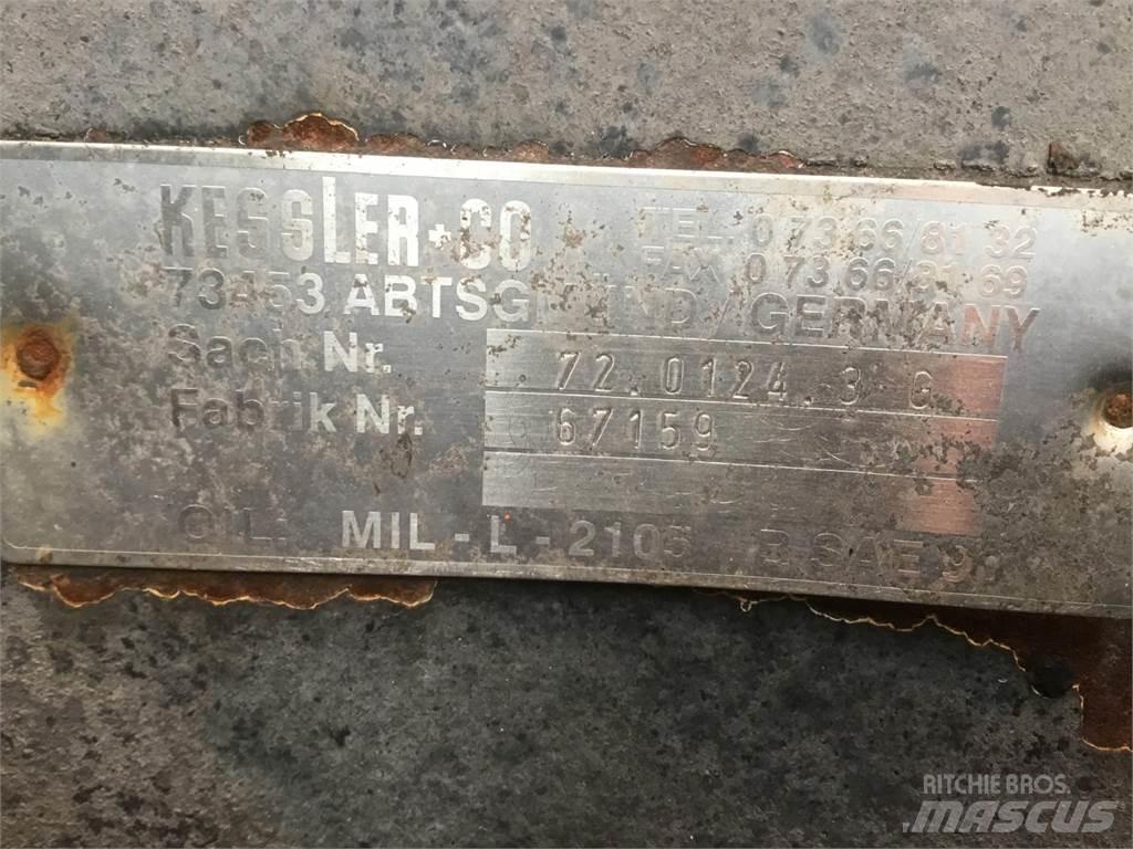 Faun ATF 60-4 axle 3 Akslar