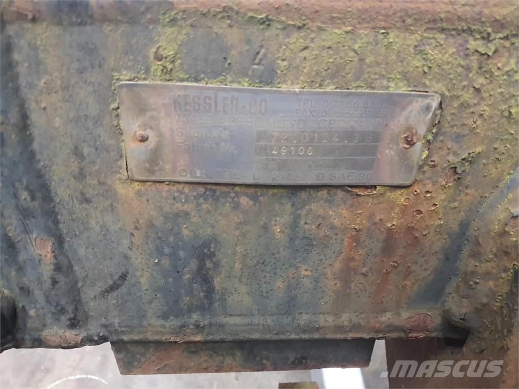 Faun ATF 60-4 axle 3 Akslar