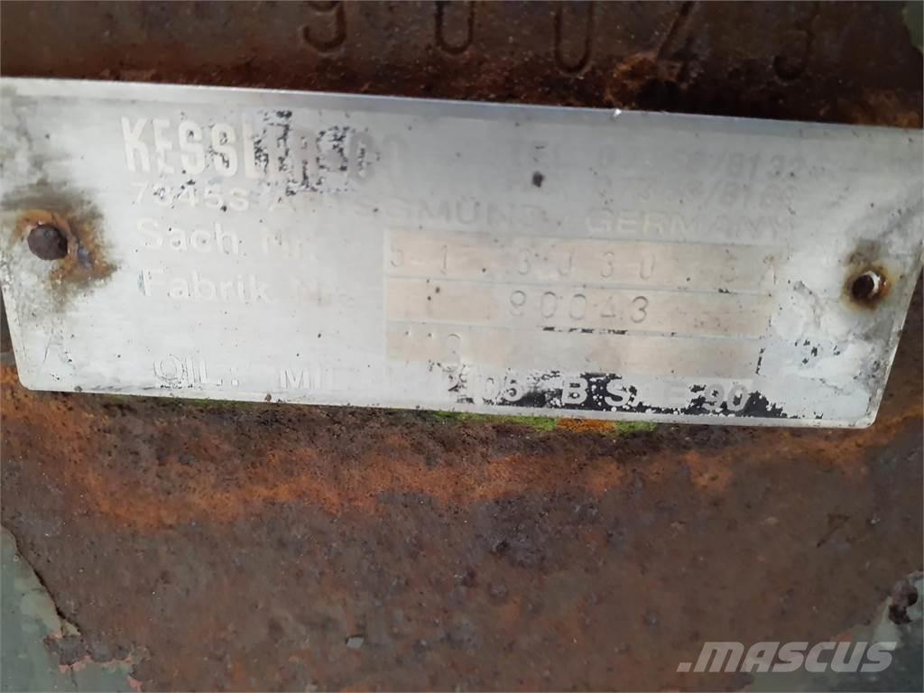 Faun RTF 25 axle 2 Akslar