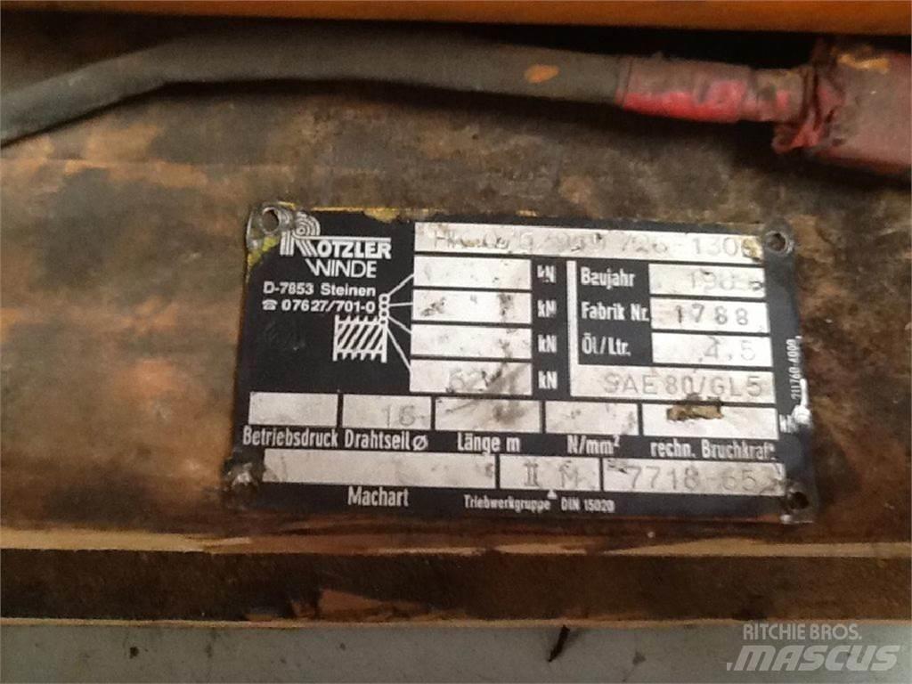 Faun RTF 30 winch Vinç parçalari