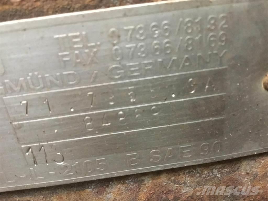 Faun RTF 45 axle 2 Akslar
