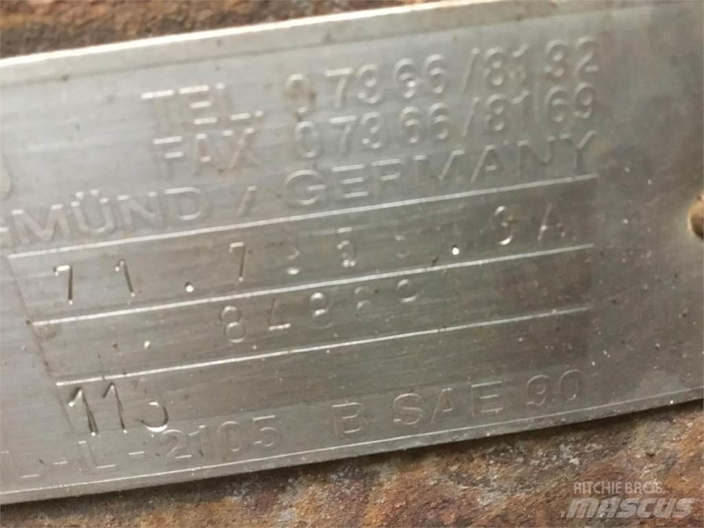 Faun RTF 45 axle 2 Akslar