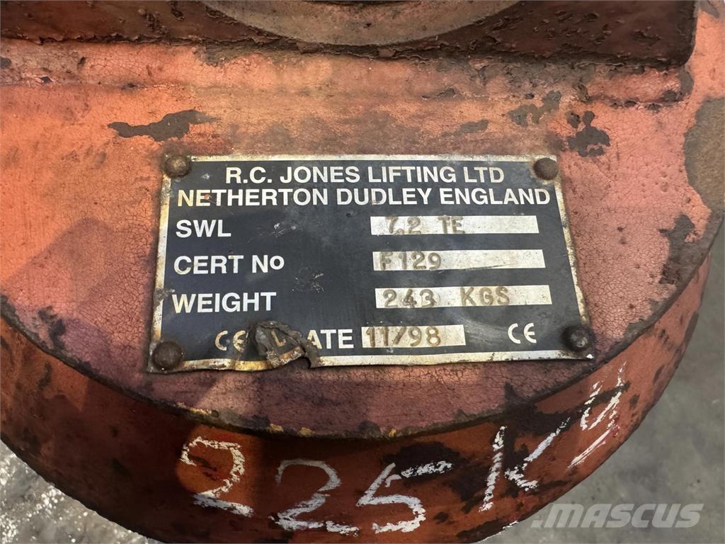  Hookball 7.2 ton Vinç parçalari