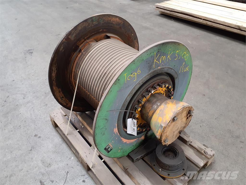 Krupp KMK 5100 winch Vinç parçalari