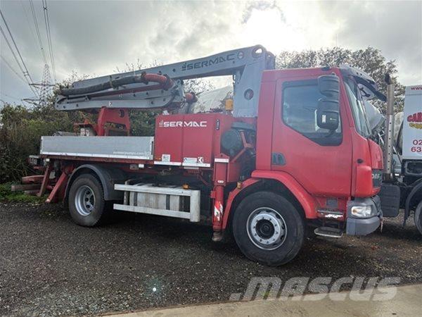 DAF / SERMAC 4ZR21 Beton pompaları