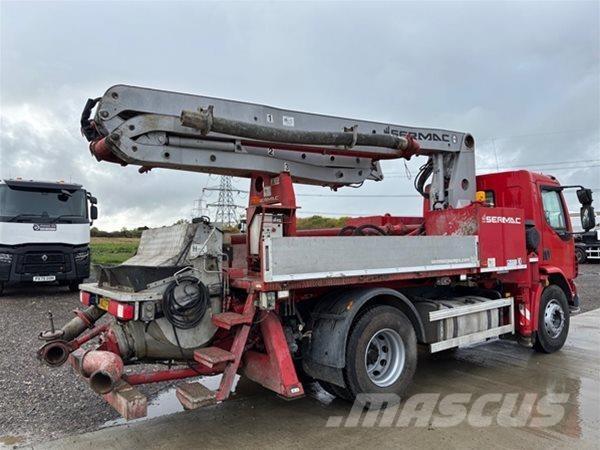DAF / SERMAC 4ZR21 Beton pompaları