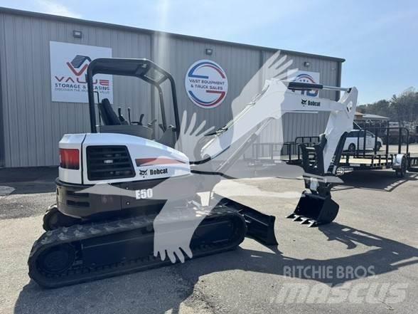 Bobcat E50 Mini ekskavatörler, 7 tona dek