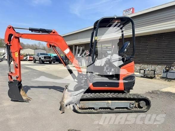 Kubota U27-4 Mini ekskavatörler, 7 tona dek