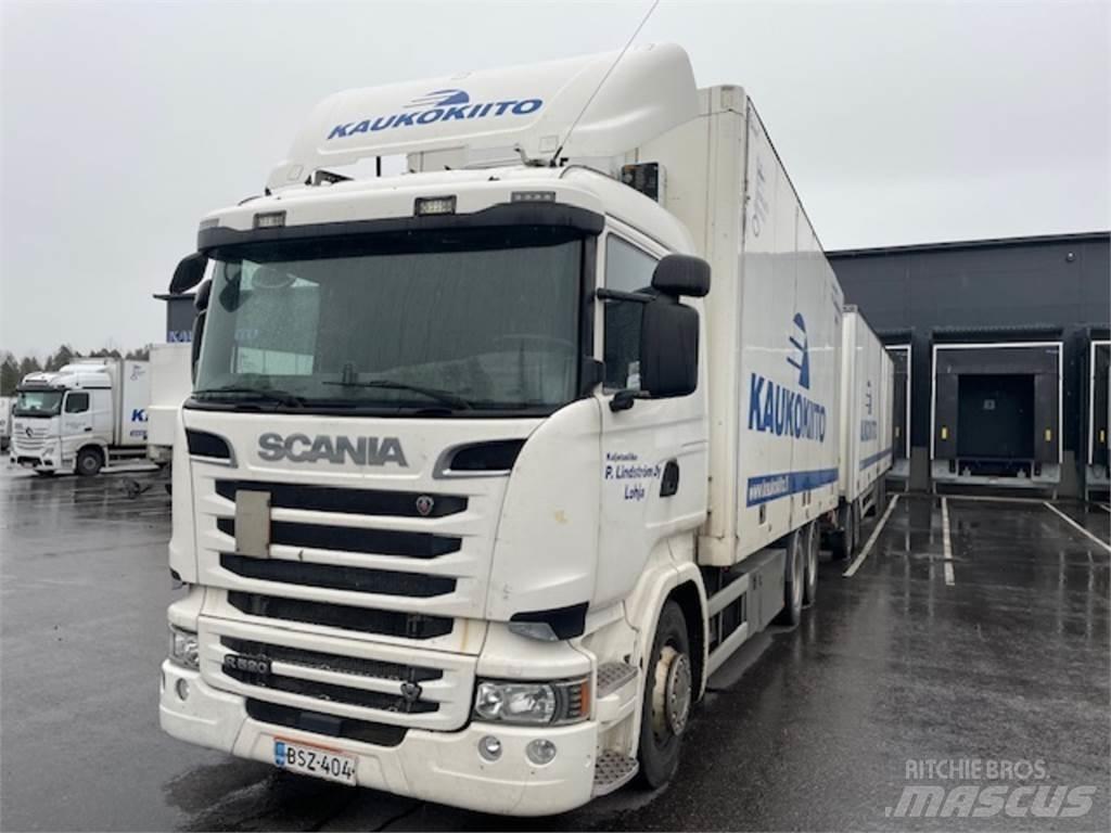 Scania R520 Kapali kasa kamyonlar