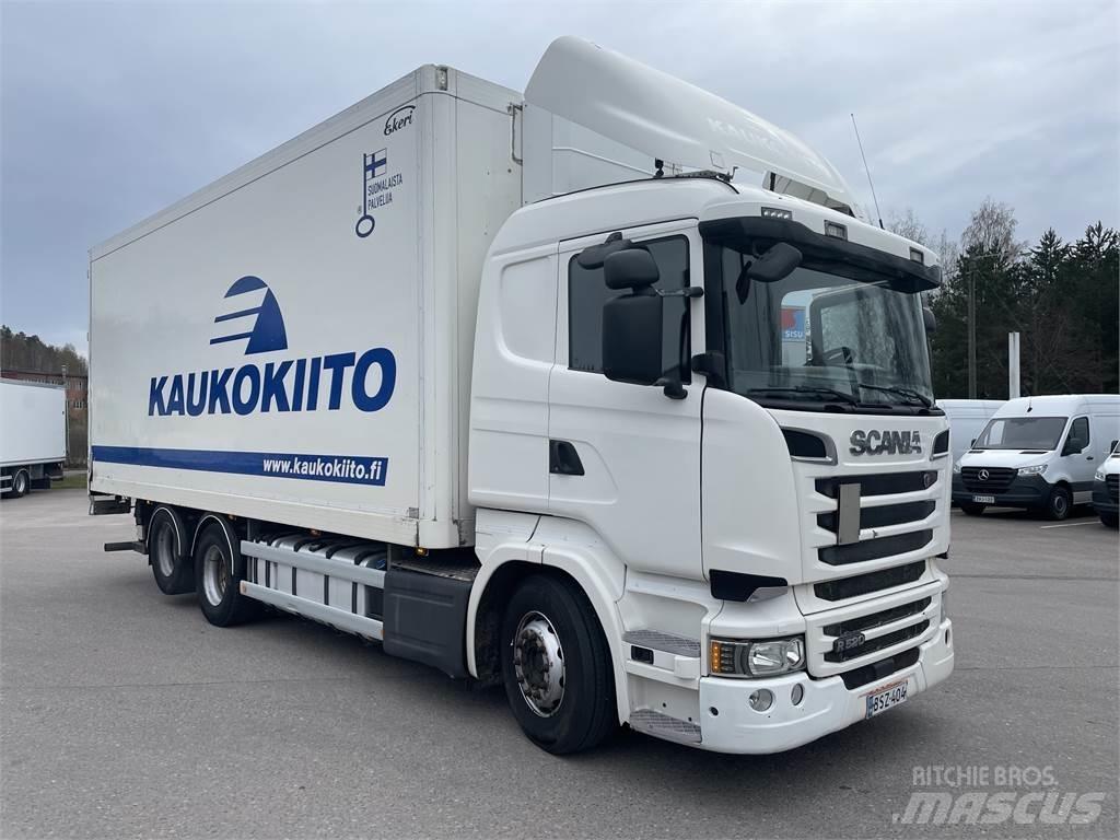 Scania R520 Kapali kasa kamyonlar