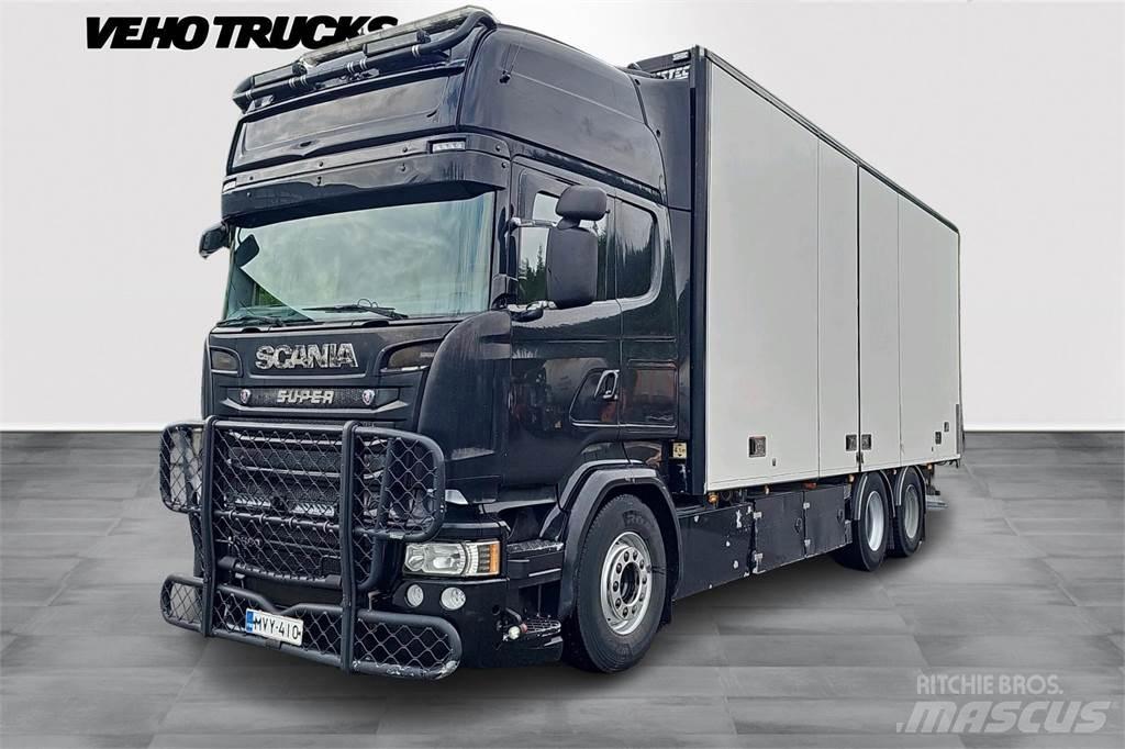 Scania R580 Kapali kasa kamyonlar