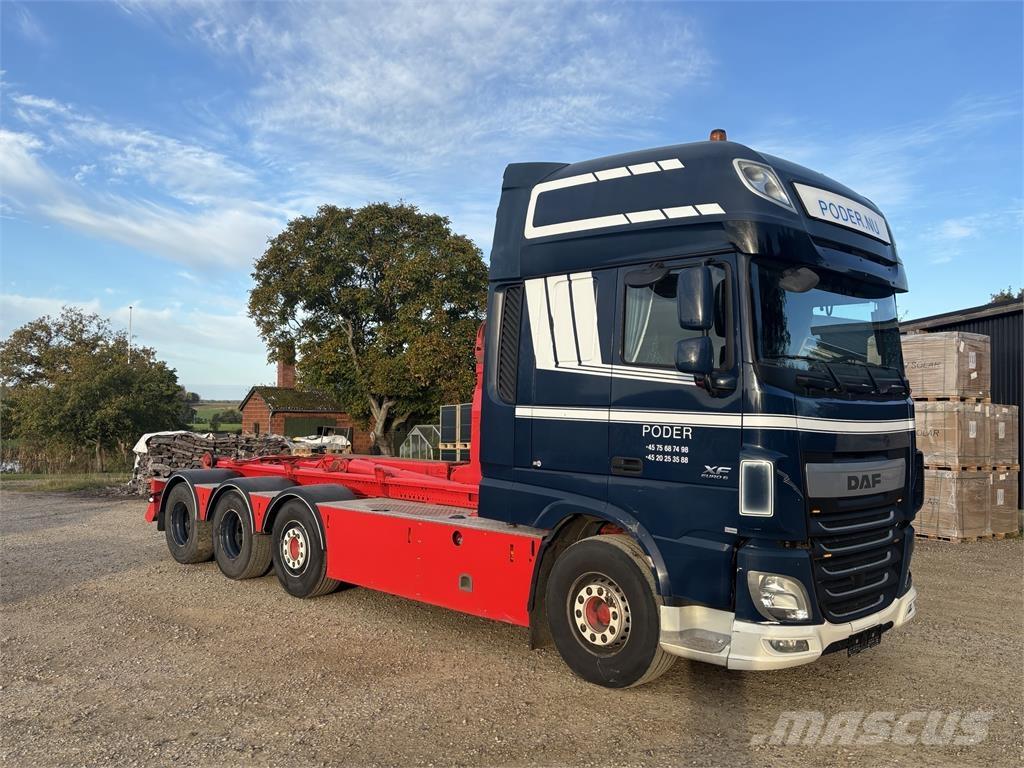 DAF XF 510 FAK 8X2 Vinçli kamyonlar