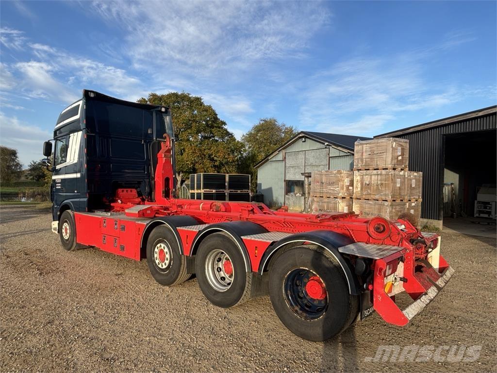 DAF XF 510 FAK 8X2 Vinçli kamyonlar
