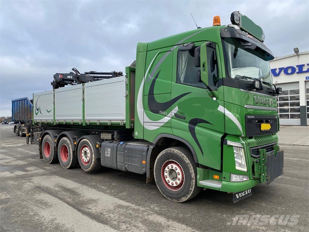 Volvo FH 8x4 Araç üzeri vinçler