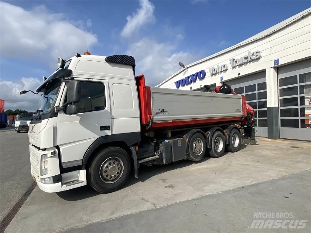 Volvo FM 8x4 500 Araç üzeri vinçler