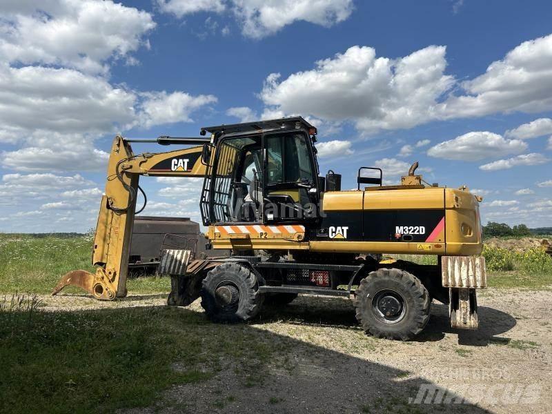 CAT M322D VAH Lastik tekerli ekskavatörler