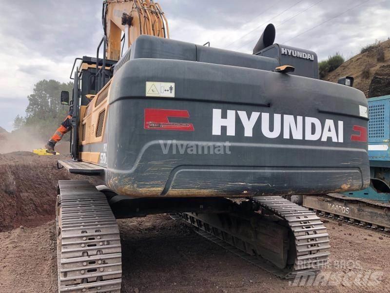 Hyundai HX520L Paletli ekskavatörler