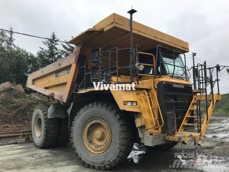 Komatsu HD605-7 Yol disi kaya kamyonu