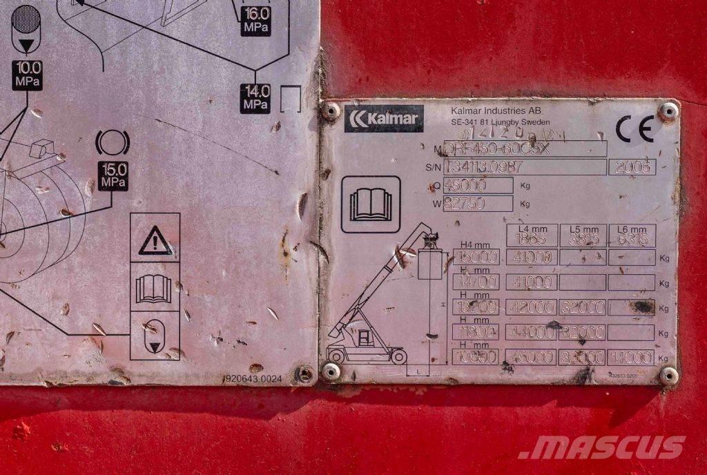 Kalmar DRF450-60C5X Konteyner istifleyiciler - reach stacker
