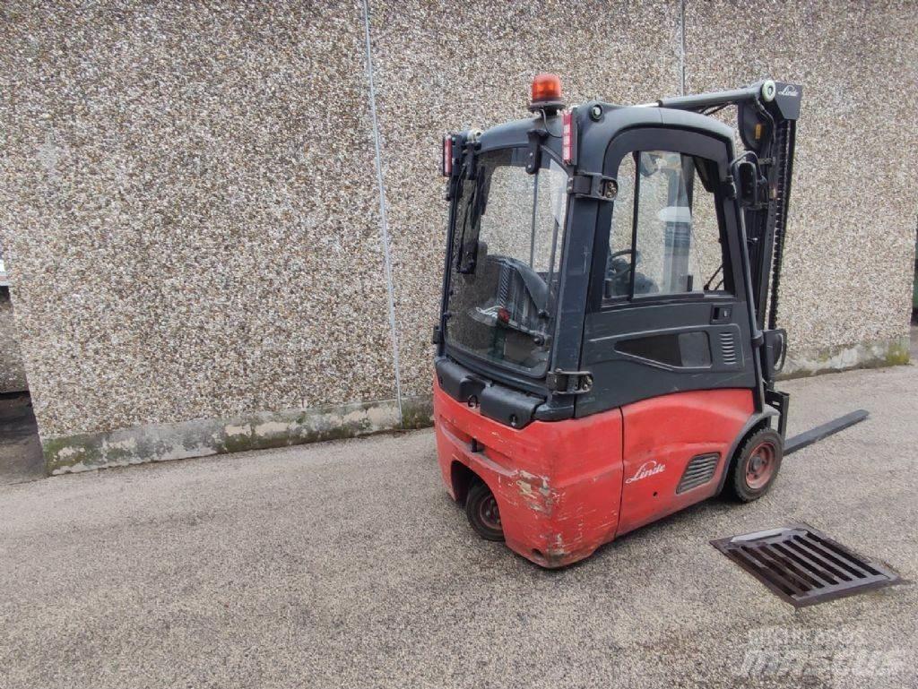 Linde E15-01 Elektrikli forkliftler