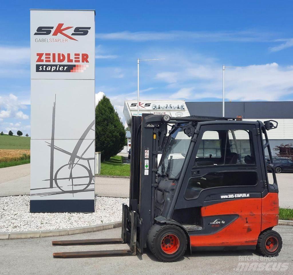 Linde E35HL-01 Elektrikli forkliftler