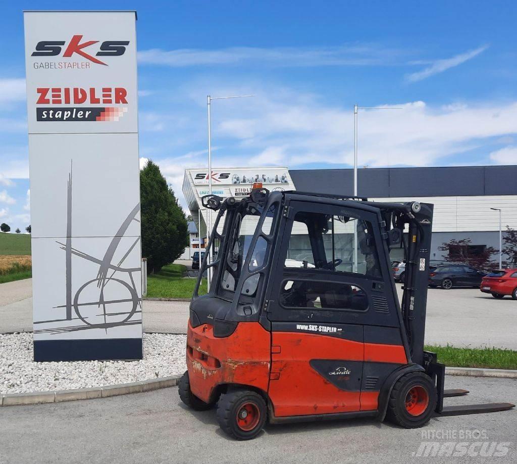 Linde E35HL-01 Elektrikli forkliftler