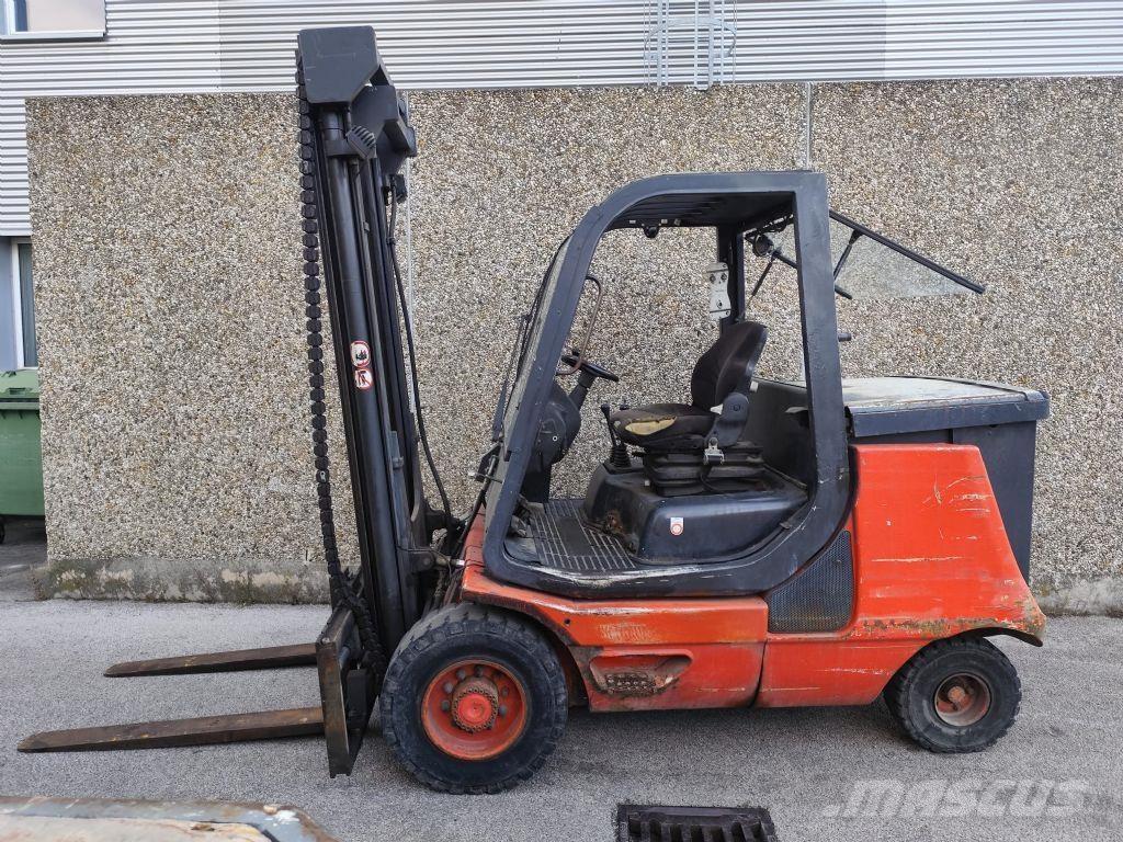 Linde E40P Elektrikli forkliftler